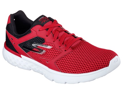 Rød Classic Fit Skechers løbesko til mænd