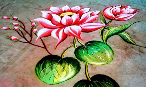 3D Rangoli Designs