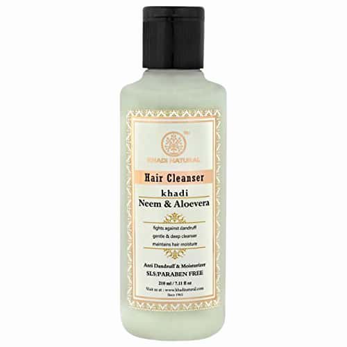 Khadi Natural Aloevera og Neem Herbal Hair Cleanser