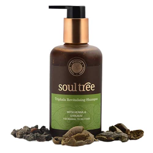 SoulTree Triphala Revitalizing Shampoo med Henna og Shikakai