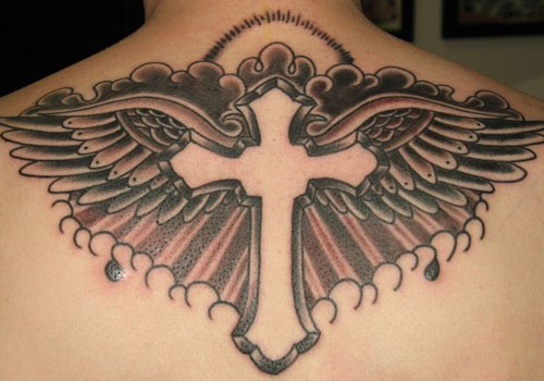 Seneste Cross Tattoo Design til mand