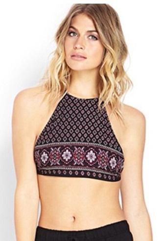 Backless Crop Top