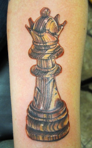 Spektakulær Queen Tattoo Design