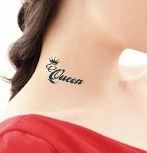 Eye Catchy Queen Tattoo Design