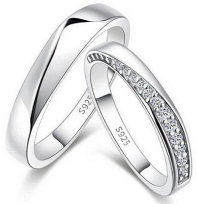 Soros gyémánt-platina pár gyűrű