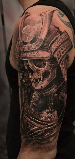 Forsvarer Samurai Tattoo