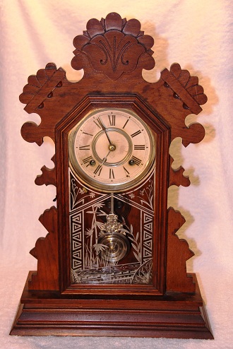 Fából készült konyhai óra design
