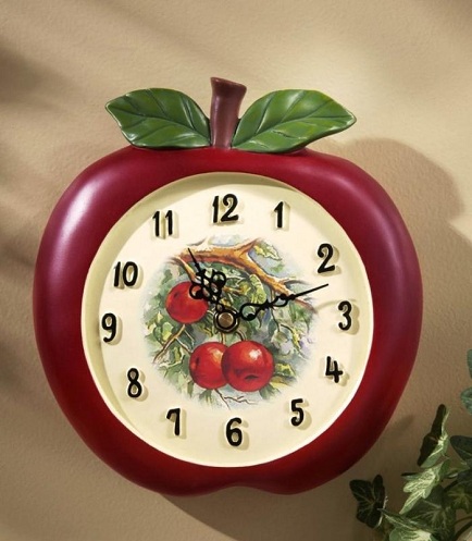 Gyümölcs konyhai óra design