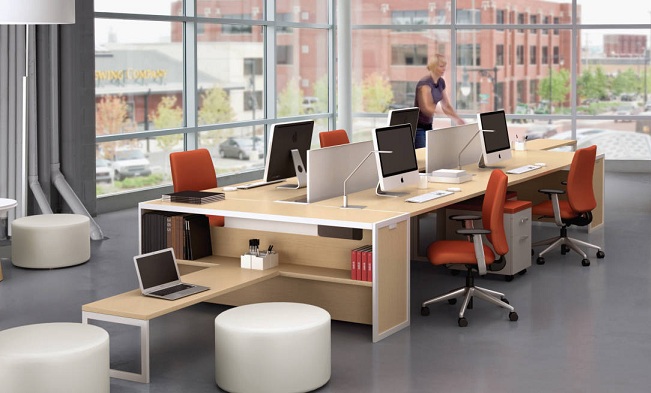 Moderne kollaborative kontormøbler