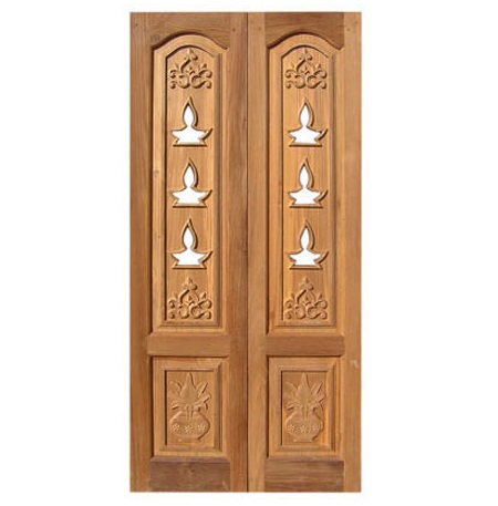 Moderne Pooja Room Door Designs