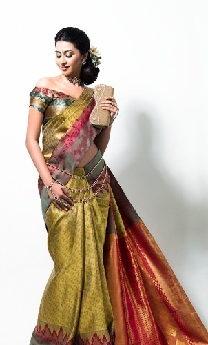 A dél -indiai stílusú Nalli Saree