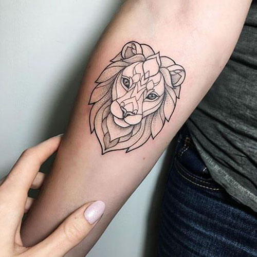 Bedste Lion Tattoo Designs