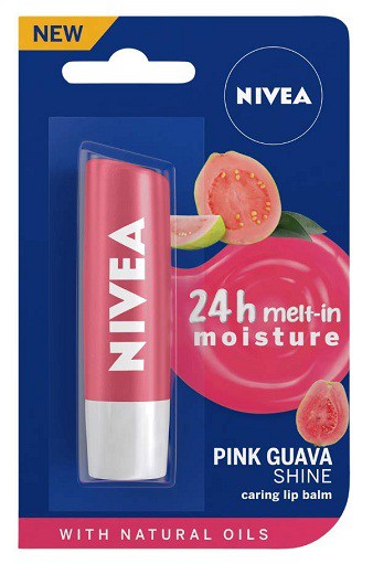 Nivea Pink Guava ragyogó ajakbalzsamok