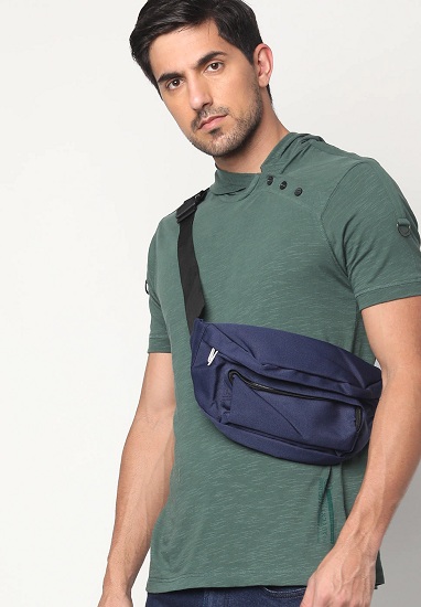 Casual Slim Fit T -shirt med hætte