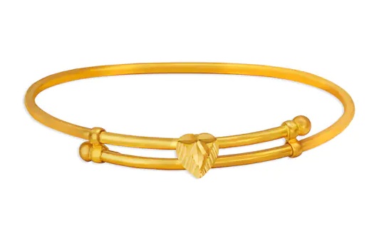 22 karat babyguld armbånd