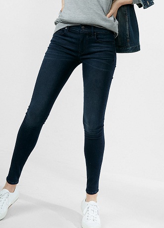 Mid Rise kvinders jeans