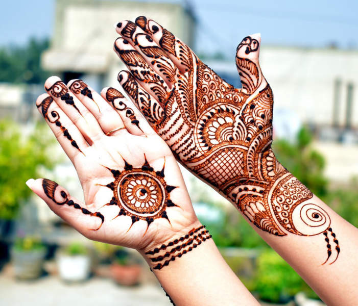 Arab stílusú Mehndi Designs Diwali számára