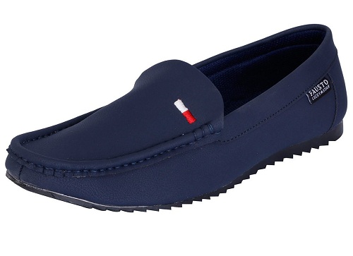 Marineblå Casual Loafers