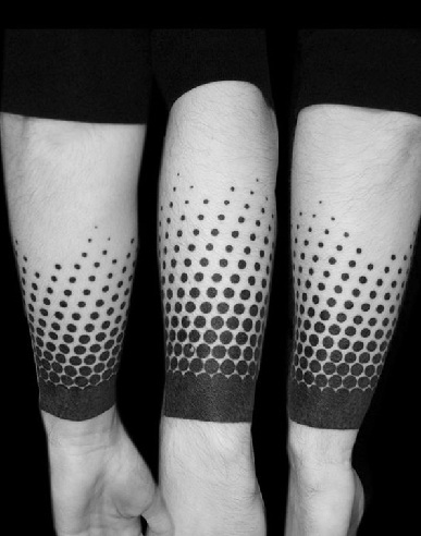 Polka Dot Work Tattoos