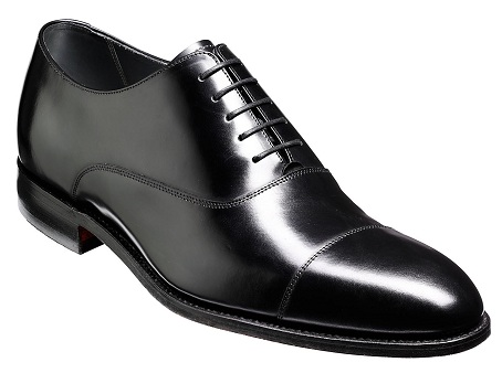 Fekete Oxford cipő férfiaknak