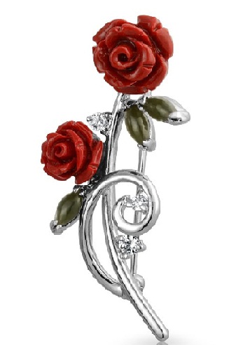 broche-designssimple-rose-broche