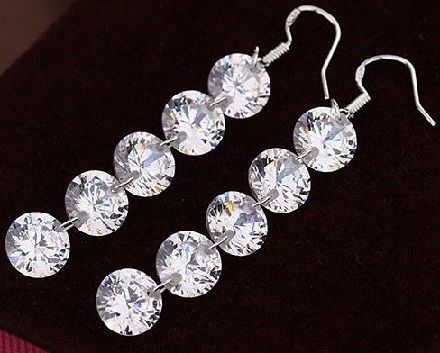 Crystal Drop øreringe