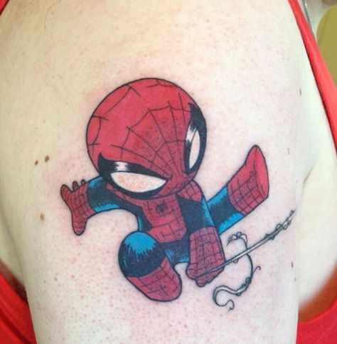 Spiderman Edderkop Tatoveringer