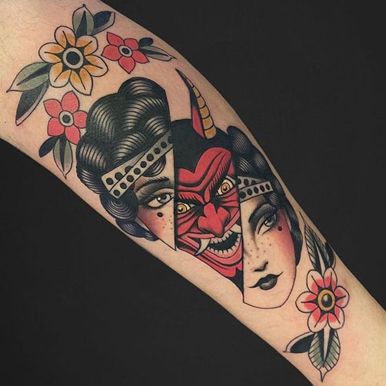 Djævelens tatoveringsideer