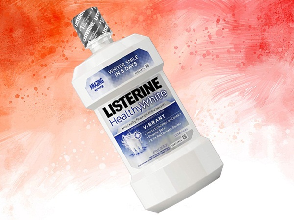 Listerine Whitening Anticavity mundskylning