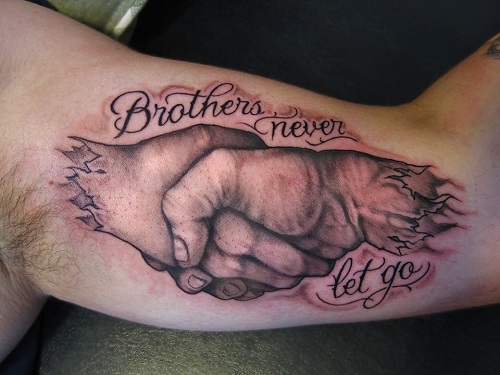 Brother Idézet tetoválás