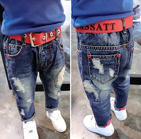 Jeans bælter til børn drenge