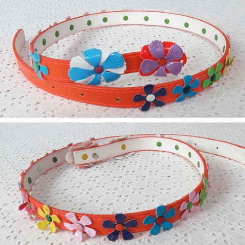 Smukke blomsterbælter til piger Kid