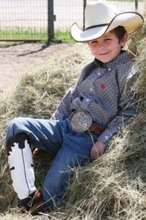 Cowboy designet remme til små drenge