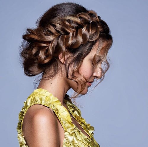Crown Braid frisurer