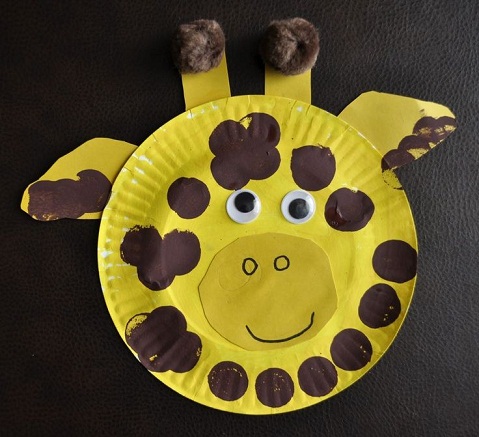Animal Plate Crafts for Kids