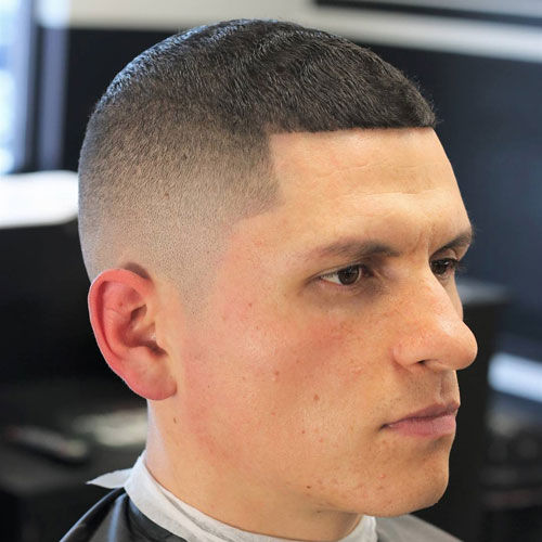 Edge up Buzz Fade Zero Cut frisure