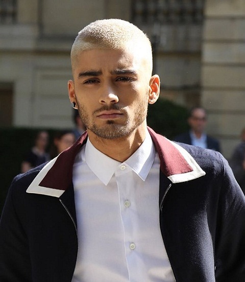 Zayn Maliks Blonde Zero Haircut