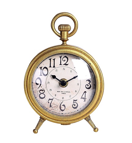 Nikky Home Lille Vintage dekorativt ur