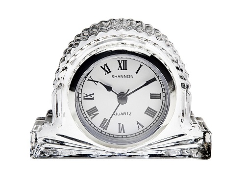 Godinger New Shannon Small Mantle Clock