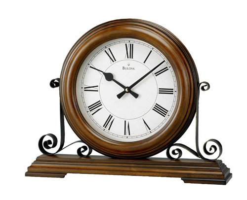 The Country House Small Patina Aged Table Top Clock