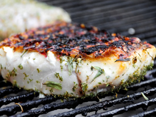 recept hal - grillezett hal
