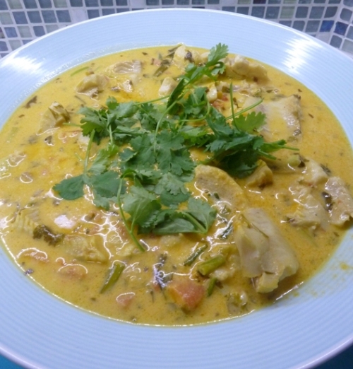 recept hal - thai hal curry