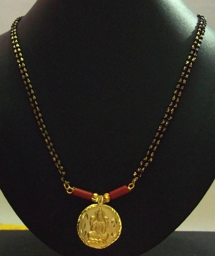 Laxmi medál Mangalsutra