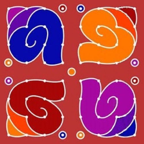 Dot Rangoli Design til Diwali