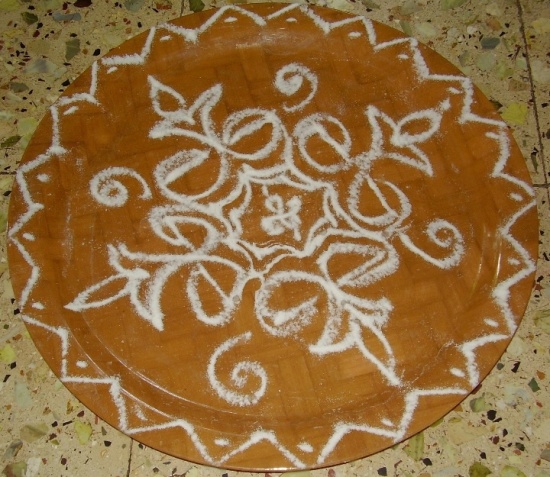 små rangoli kolam -billeder