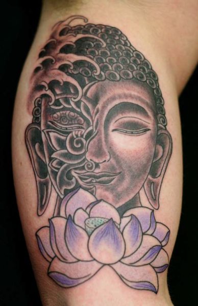 Lotus Buddha Tattoo Designs