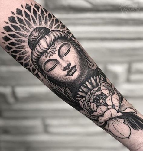 Bedste Buddha Tattoo Designs 2
