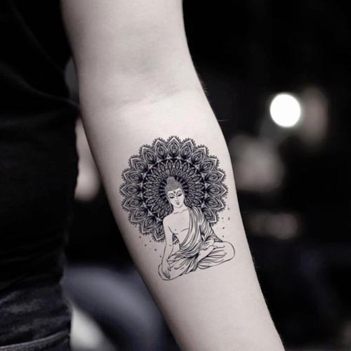 A legjobb Buddha tetoválásminták 3