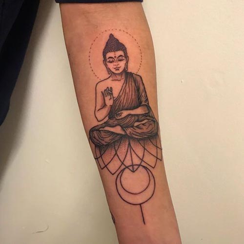 A legjobb Buddha tetoválásminták 6