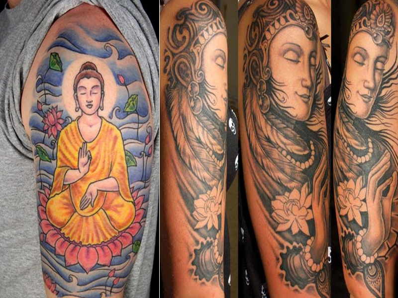 buddha tetoválás minták